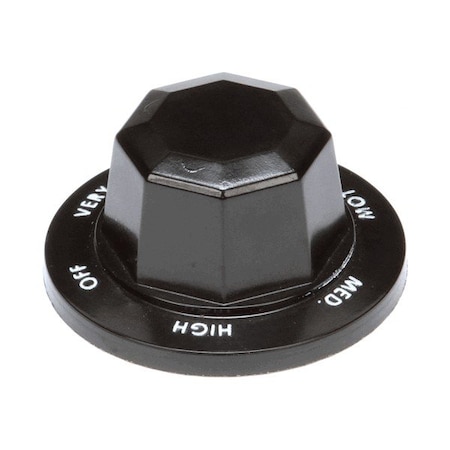 Vulcan Hart Knob, Inf Switch Black 927603-00001